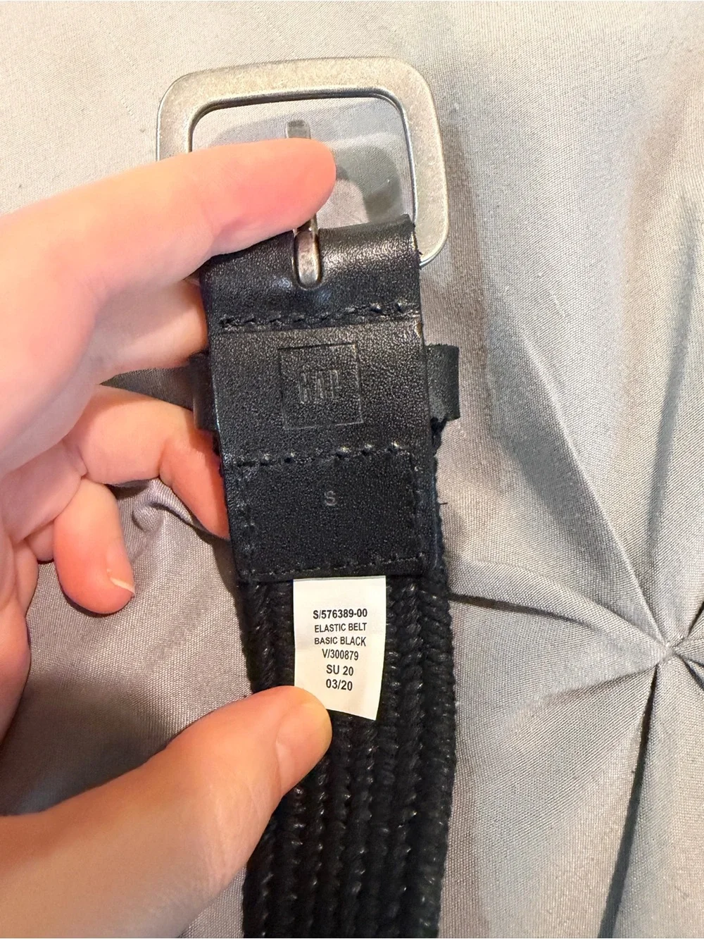 Black Woven Women’s Belt